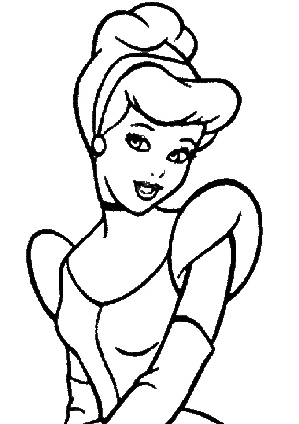 Cinderella Coloring Pages 38