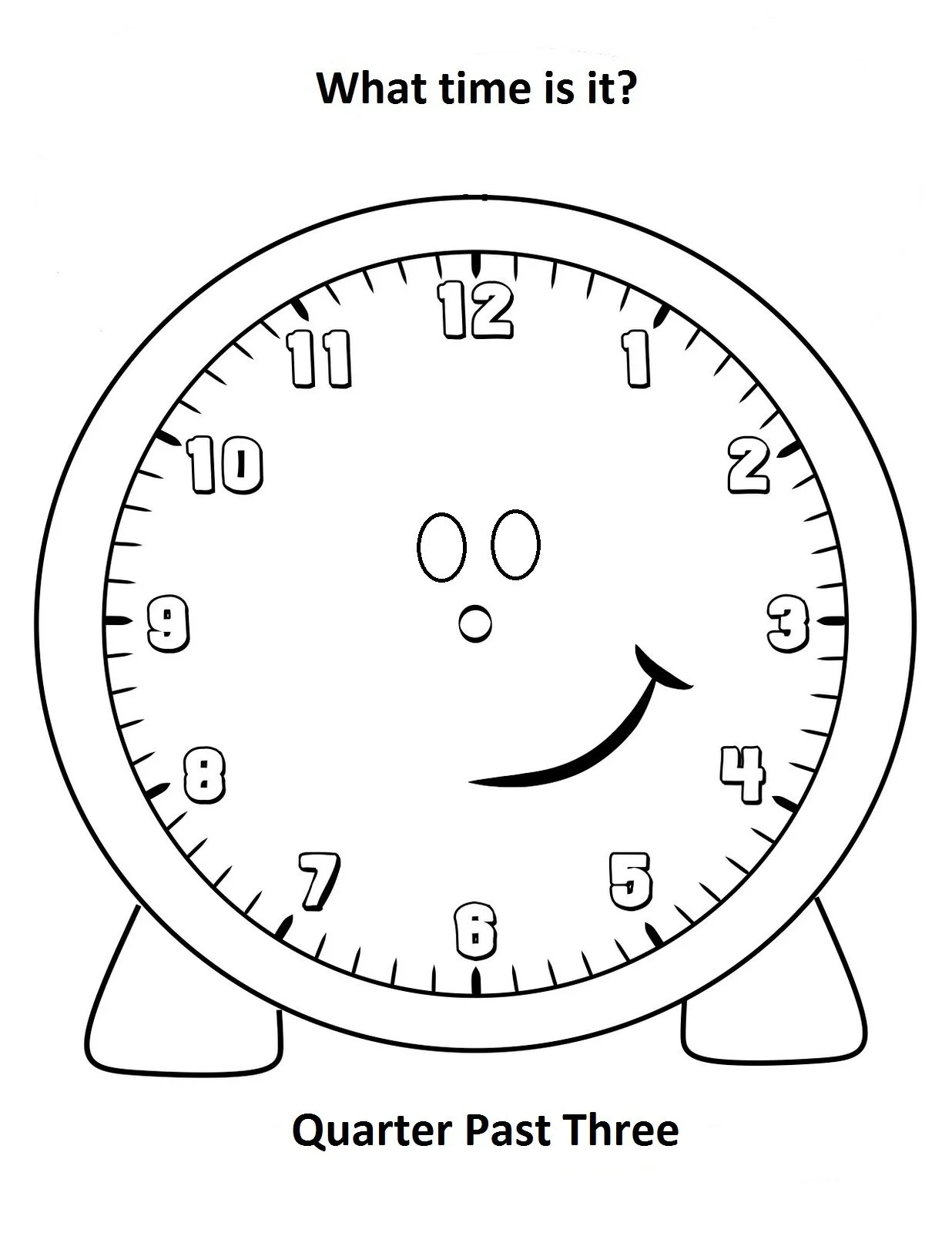 Desenhos de Relogio Para Colorir 81