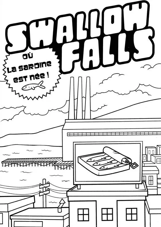 Cloudy with a Chance of Meatballs Coloring Pages 40