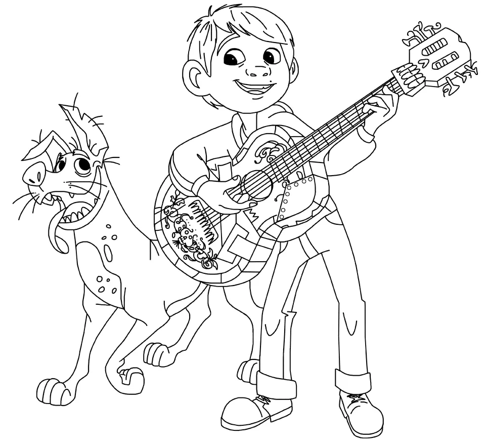 Coco Para Colorear 14