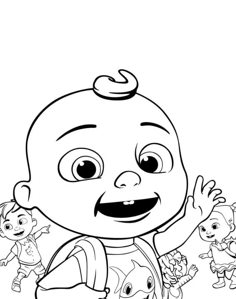 CoComelon Ausmalbilder 21