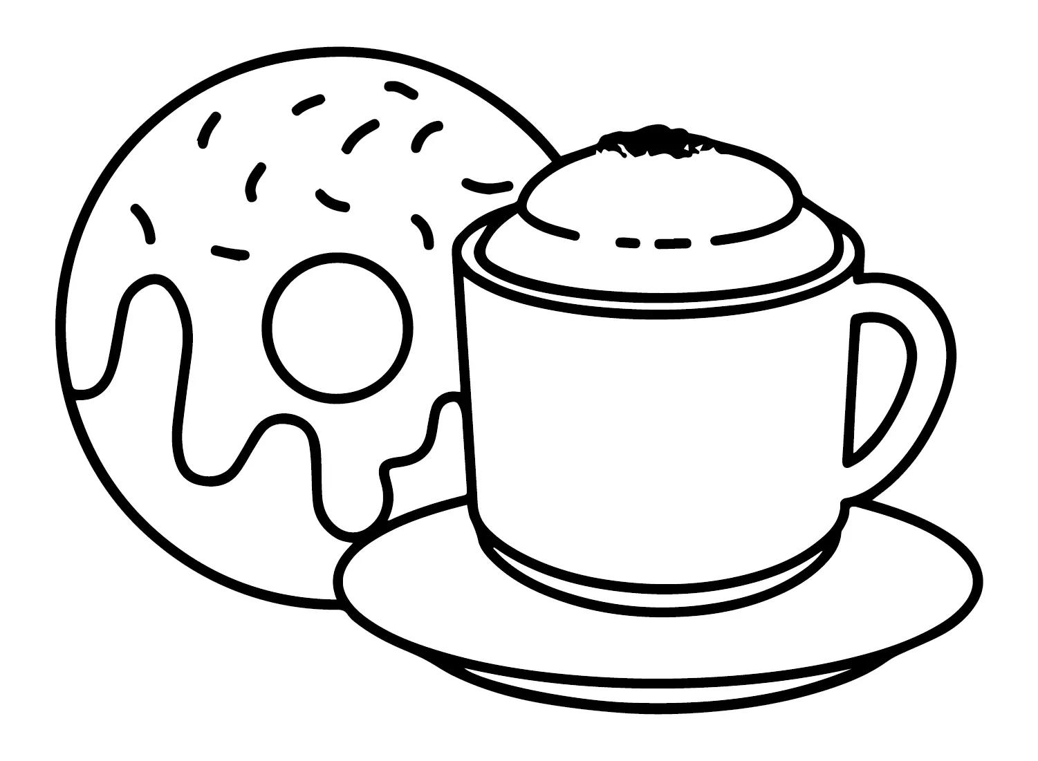 Cafe Para Colorear 10