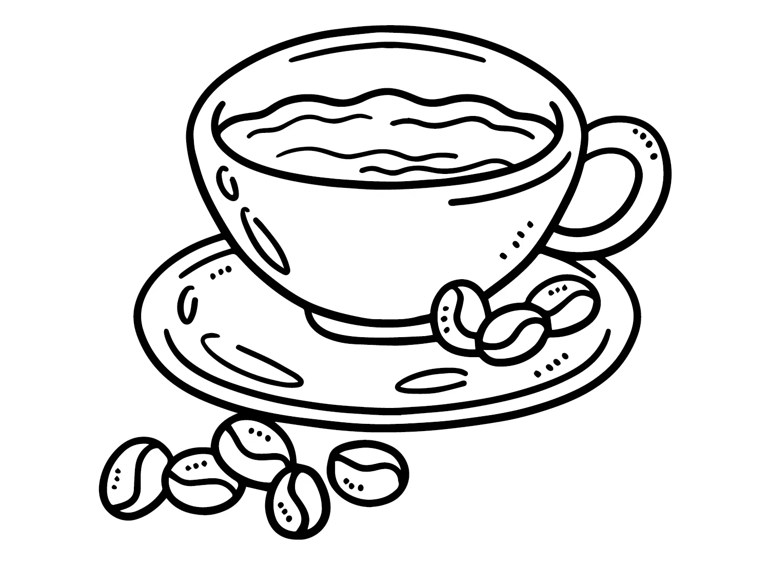 Cafe Para Colorear 22