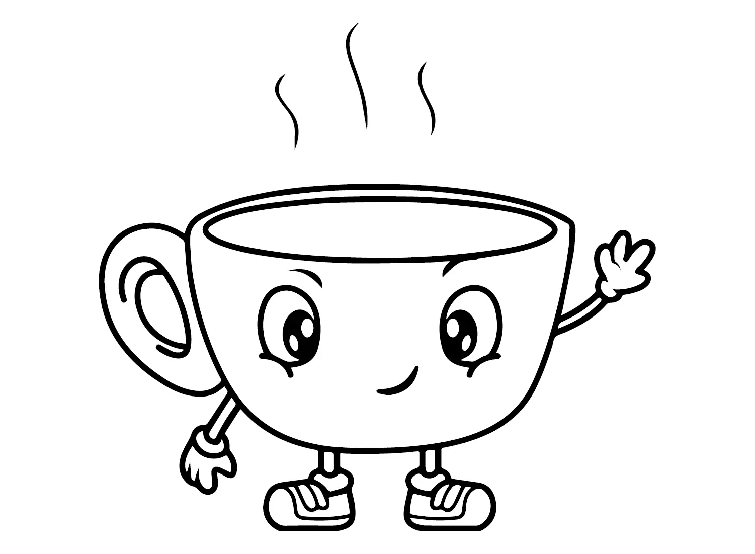 Cafe Para Colorear 29
