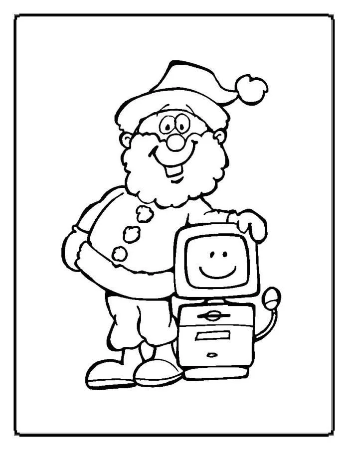 Computadora Para Colorear 8