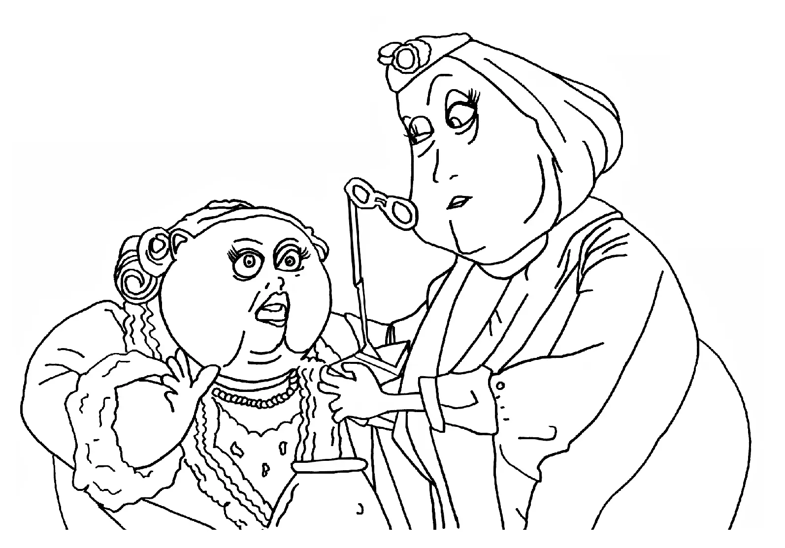 Coraline Coloring Pages 13