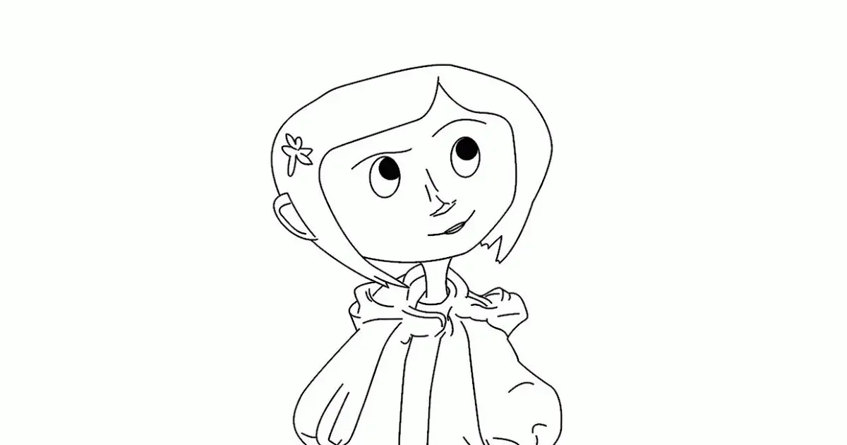 Coraline Coloring Pages 22