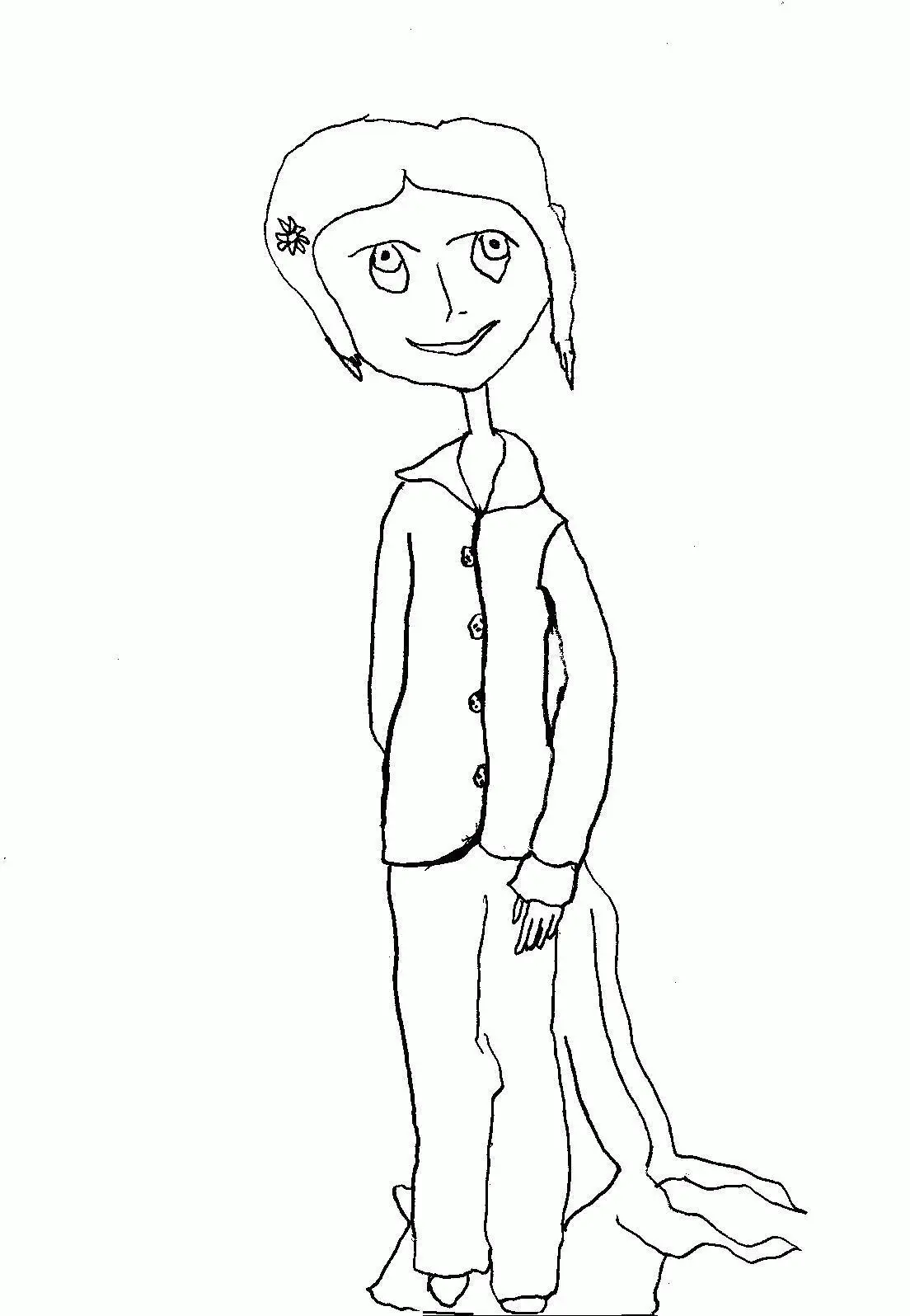 Coraline Coloring Pages 26
