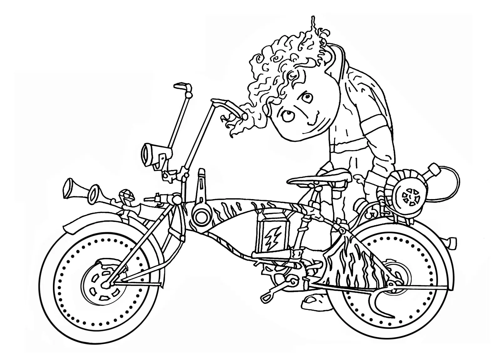 Coraline Coloring Pages 7