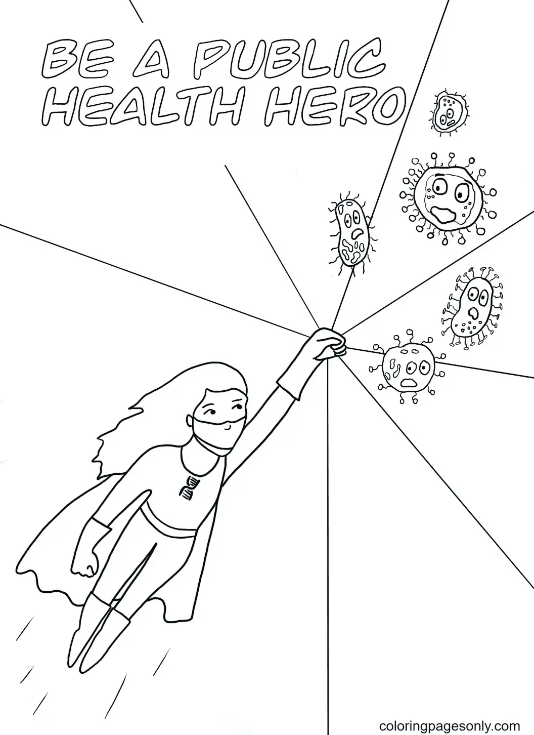 Corona Virus Covid 19 Coloring Pages 10