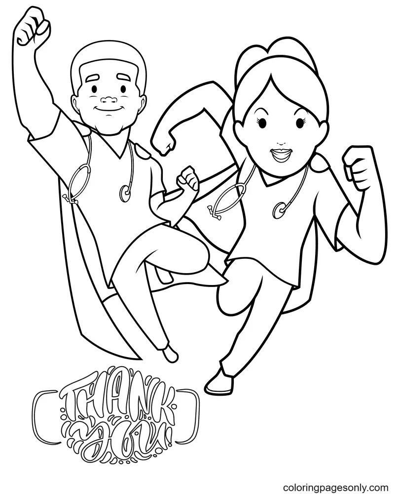 Corona Virus Covid 19 Coloring Pages 15