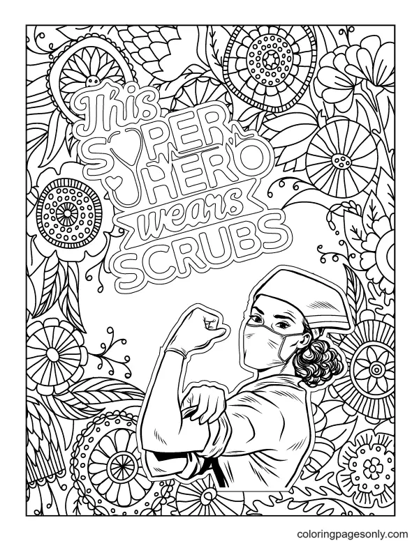 Corona Virus Covid 19 Coloring Pages 23