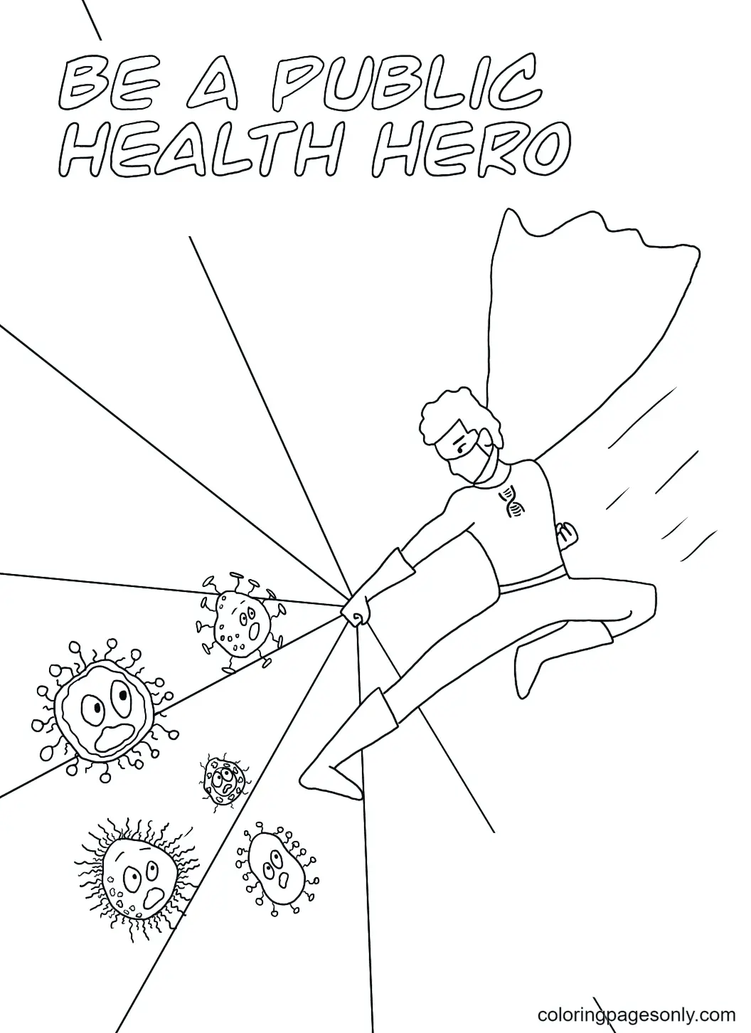 Corona Virus Covid 19 Coloring Pages 32