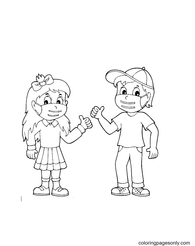 Corona Virus Covid 19 Coloring Pages 8