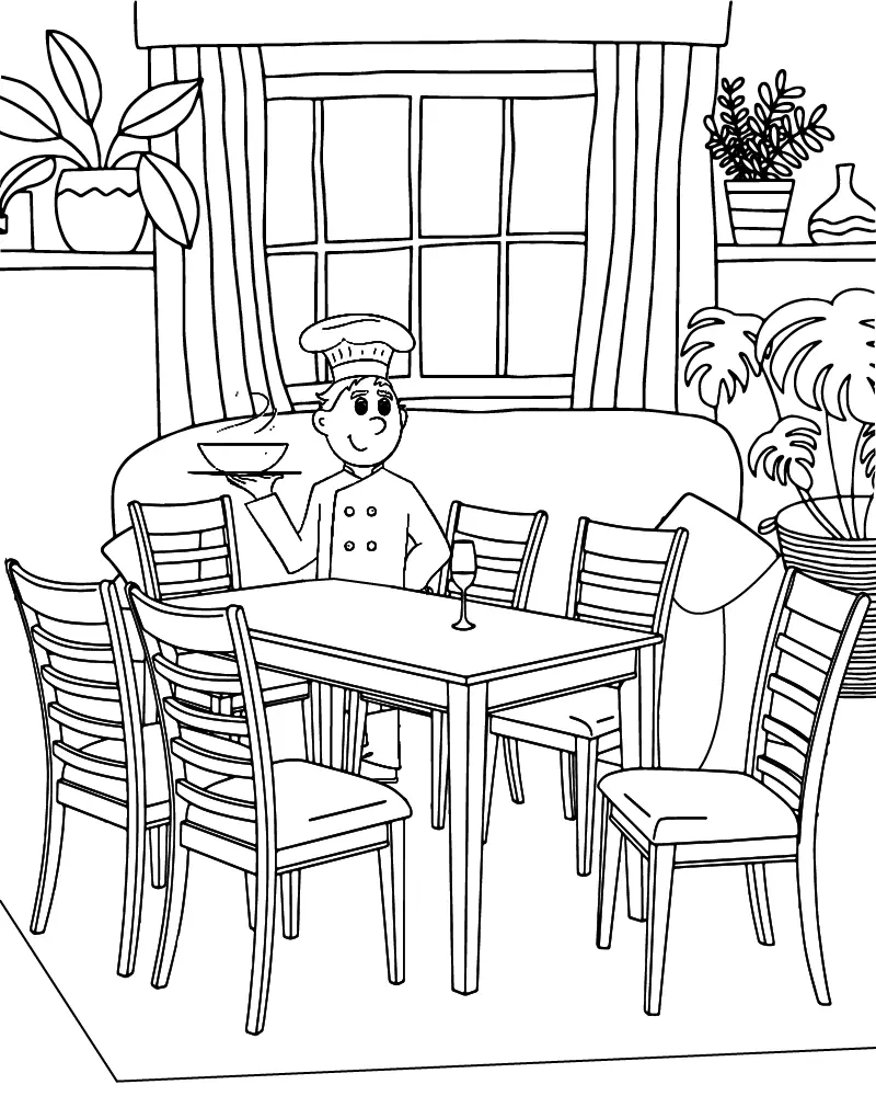 Cozy Coloring Pages 6