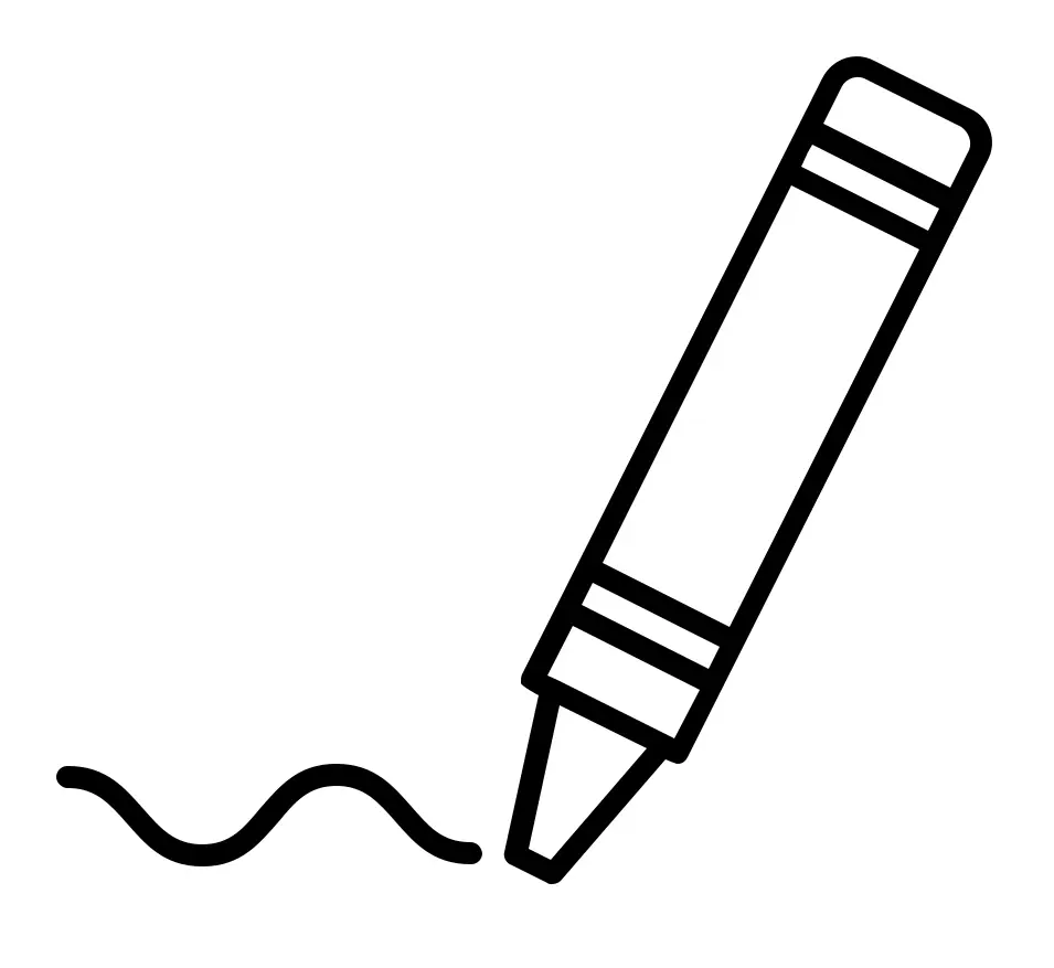 Con Crayones Para Colorear 58