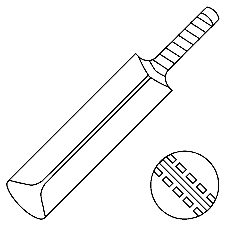 Kricketspiel Ausmalbilder 1