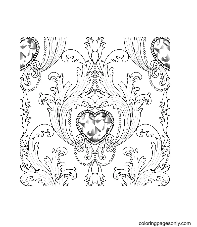Crystal Coloring Pages 71