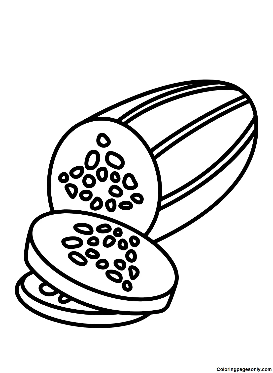 Gurken Ausmalbilder 18