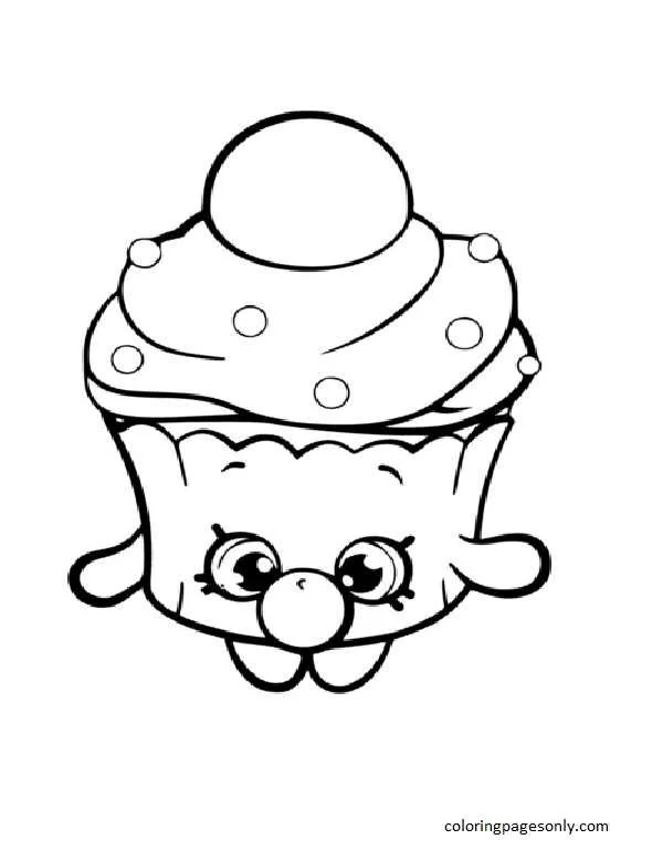 Cupcake Coloring Pages 25