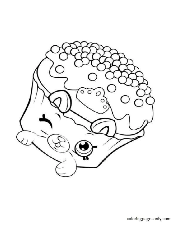 Cupcake Coloring Pages 26