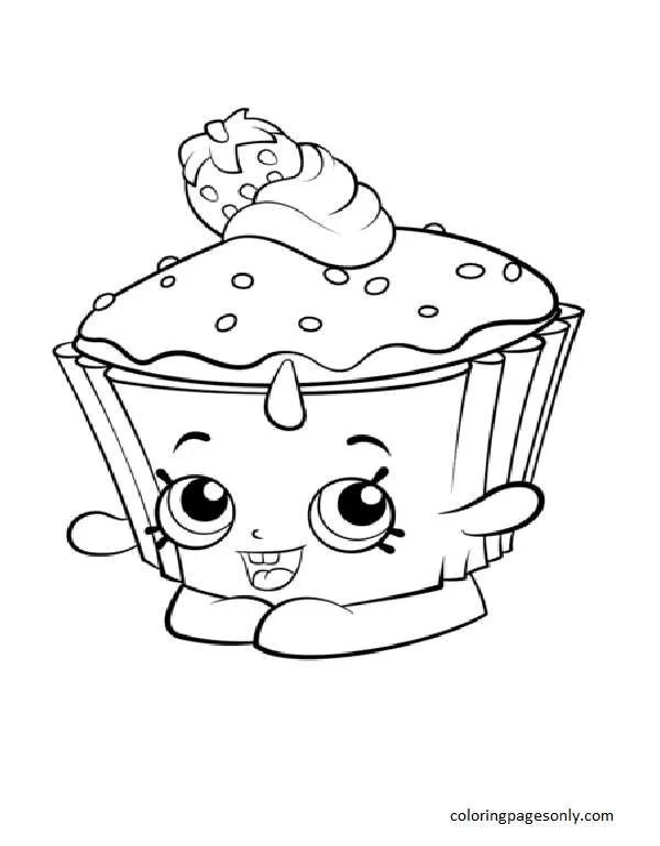 Cupcake Coloring Pages 29