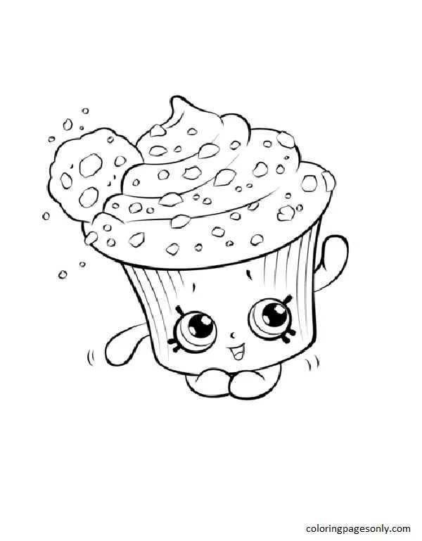 Cupcake Coloring Pages 33