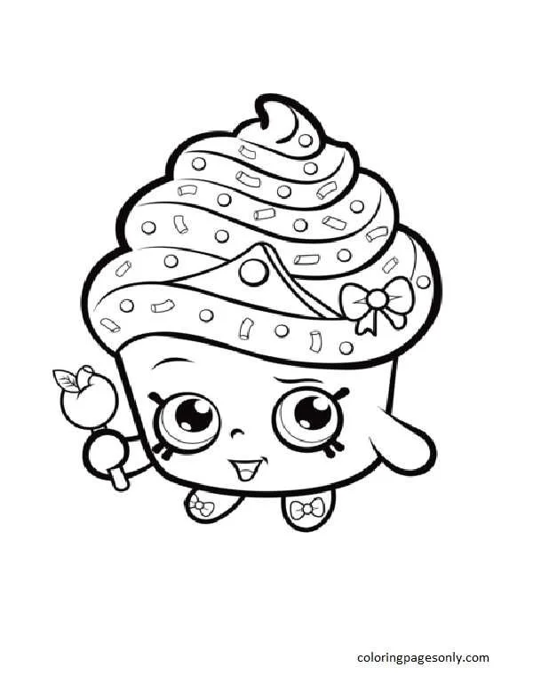 Cupcake Coloring Pages 36