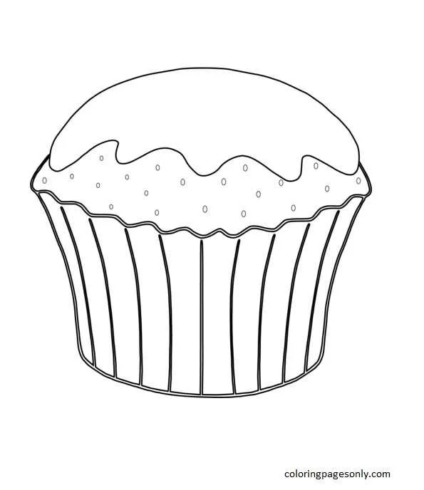 Cupcake Coloring Pages 37