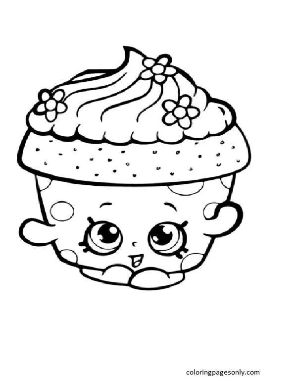 Cupcake Coloring Pages 41