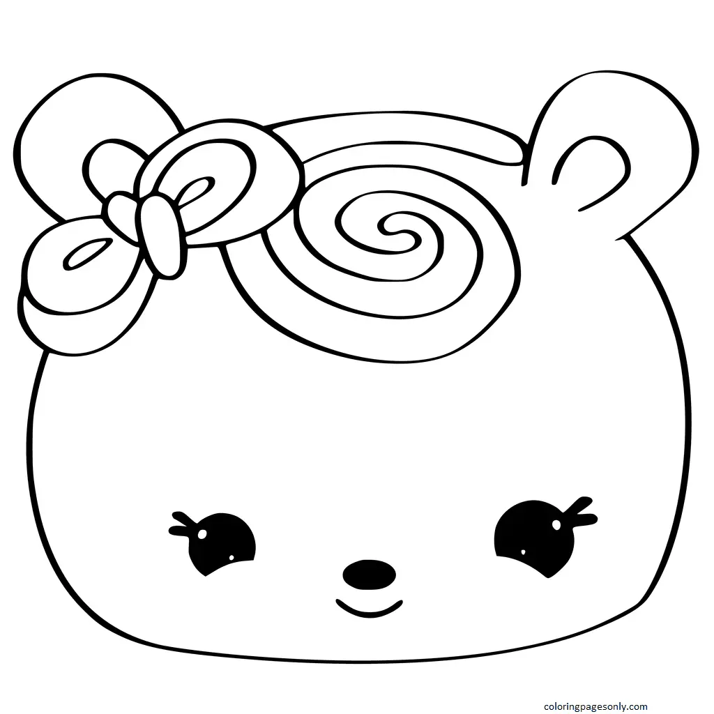 Cupcake Coloring Pages 8