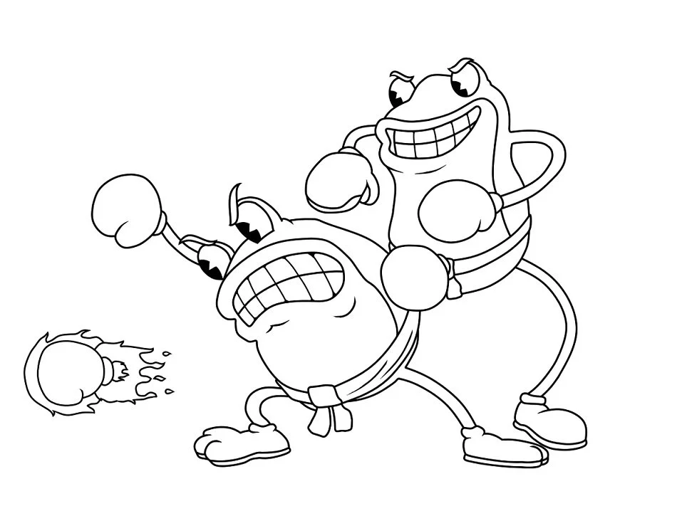 Desenhos de Cuphead Para Colorir 40