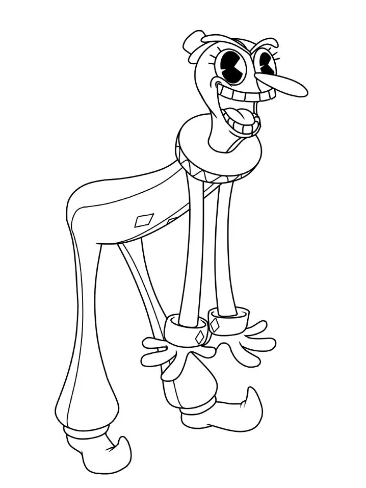 Cuphead Ausmalbilder 55