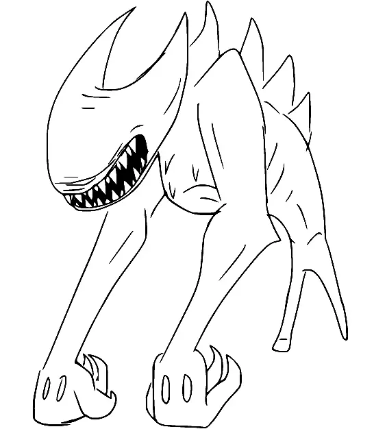 Cuphead Coloring Pages 73