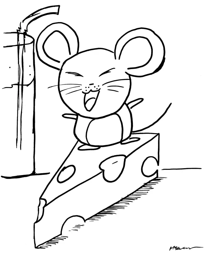 Niedliche Anime Ausmalbilder 17