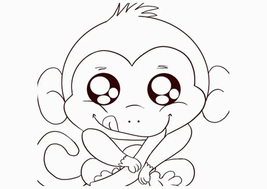 Niedliche Anime Ausmalbilder 20