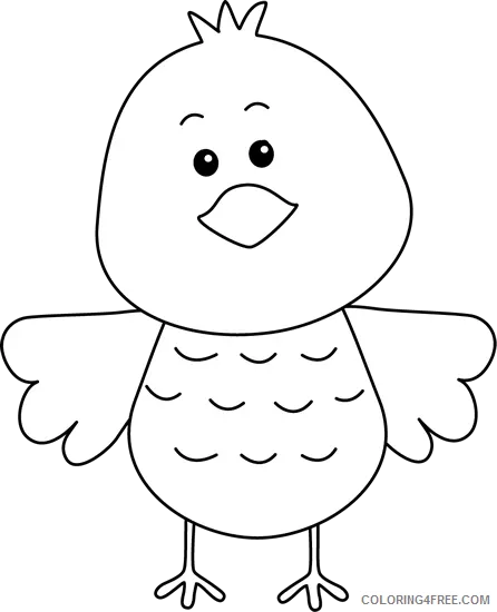 Cute Bird Coloring Pages 17