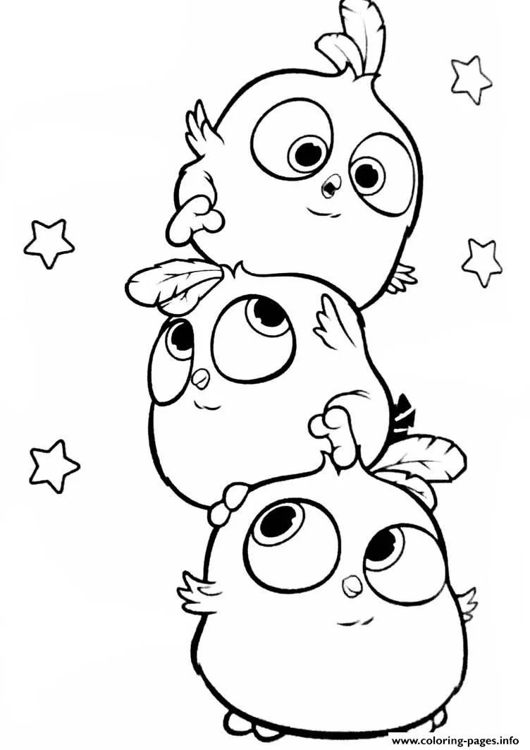 Cute Bird Coloring Pages 23