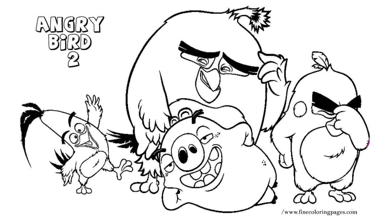Cute Bird Coloring Pages 26