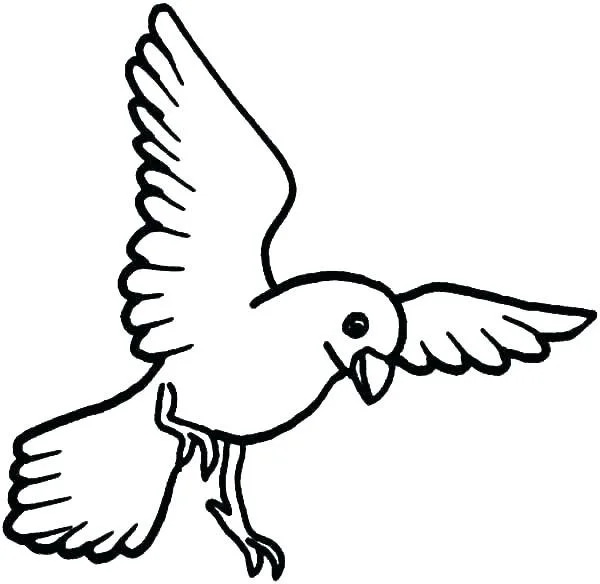 Cute Bird Coloring Pages 27