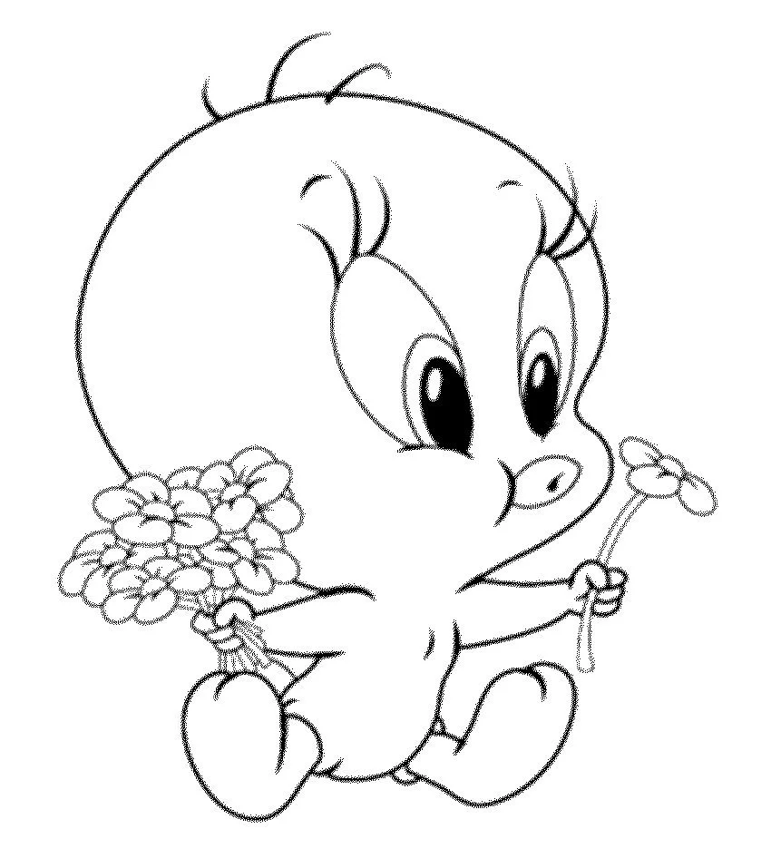 Cute Bird Coloring Pages 30