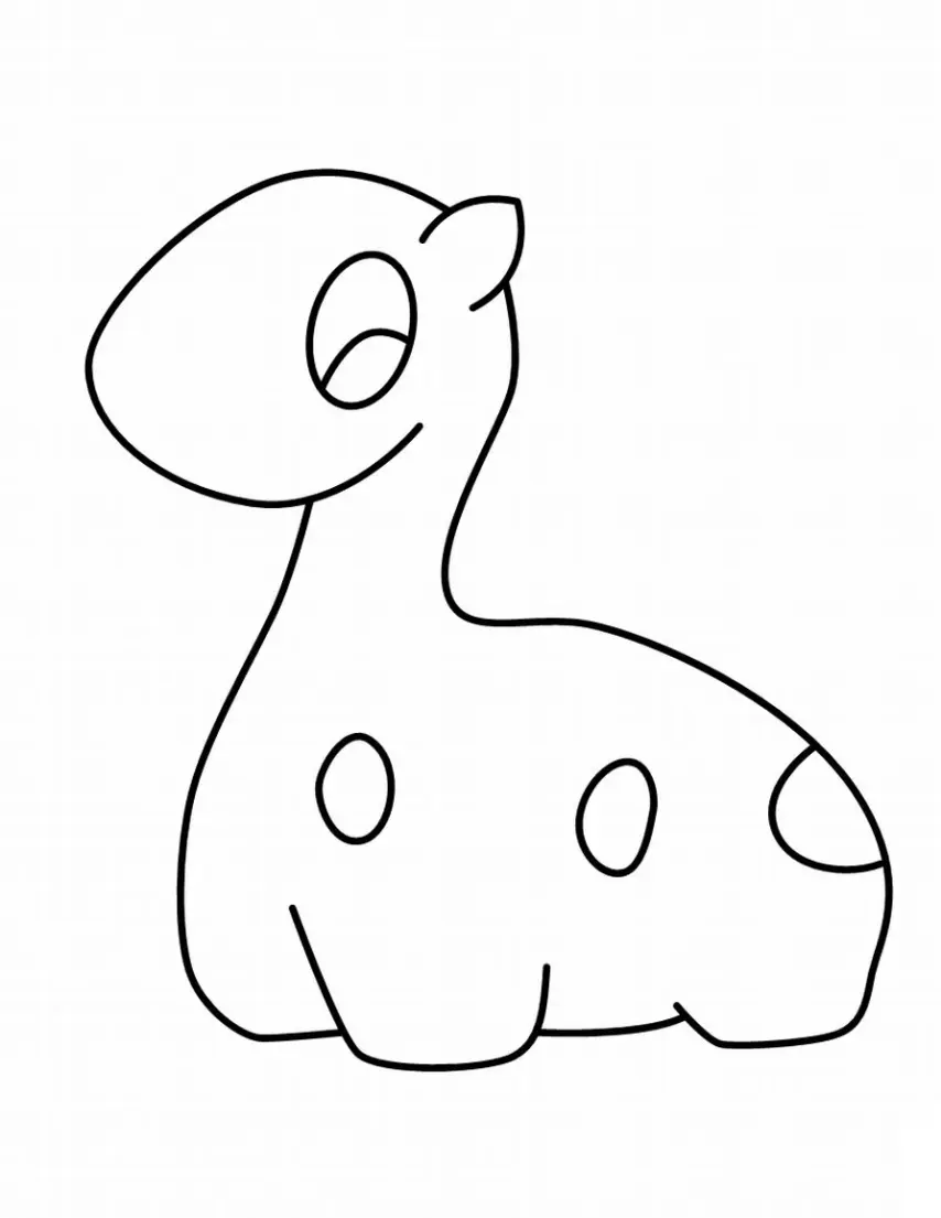 Niedliche Dinosaurier Ausmalbilder 35