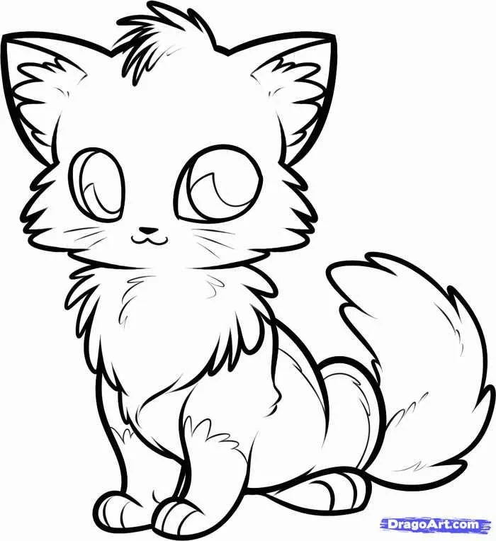 Cute Fox Coloring Pages 9