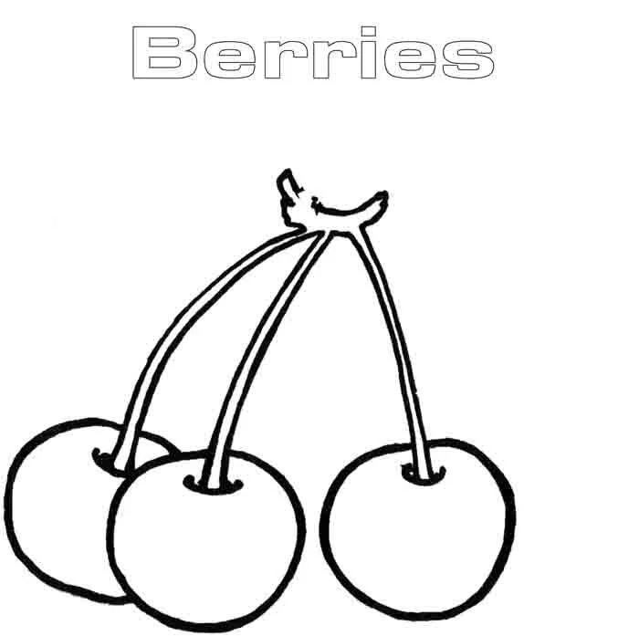 Desenhos de Frutas Fofas Para Colorir 16