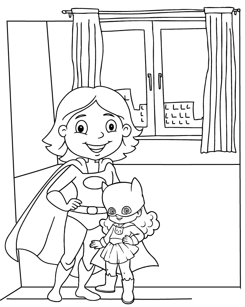 Cute Mom Coloring Pages