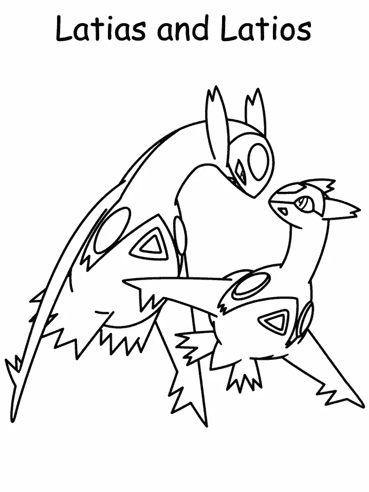 Cute Pokemon Coloring Pages 10