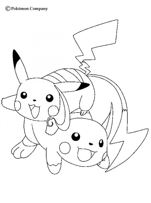 Cute Pokemon Coloring Pages 11