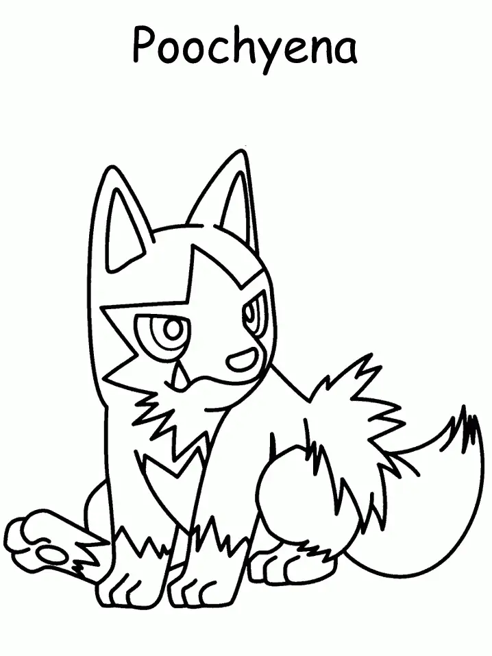 Cute Pokemon Coloring Pages 13