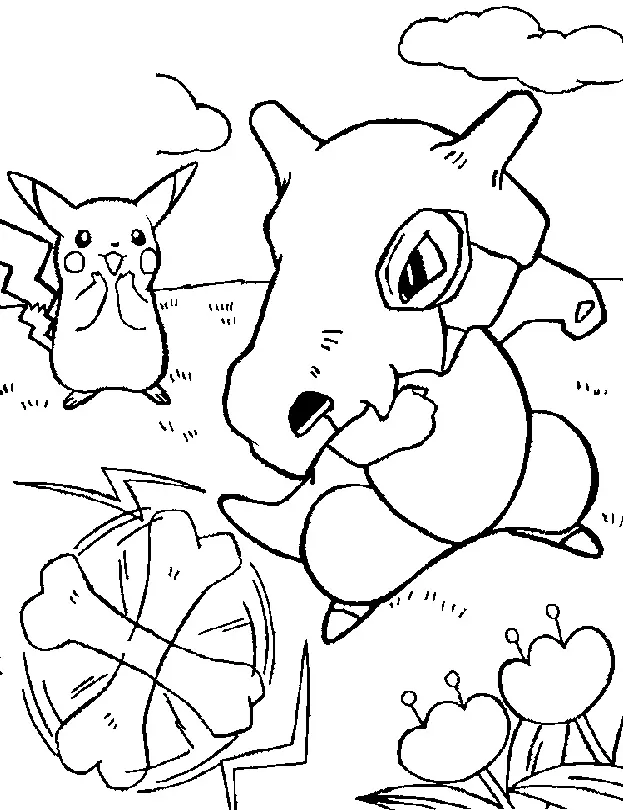 Cute Pokemon Coloring Pages 25