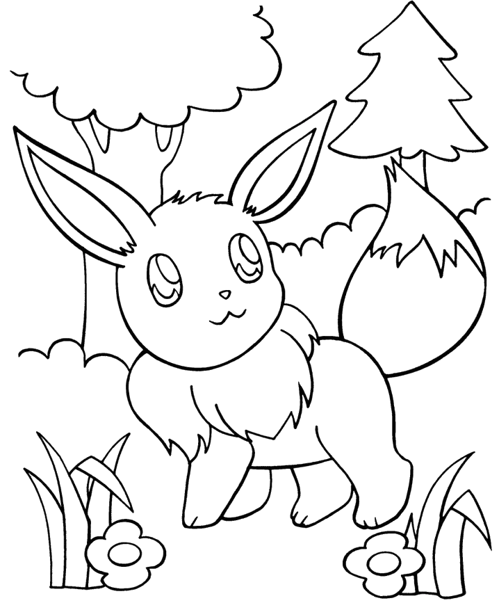Cute Pokemon Coloring Pages 3